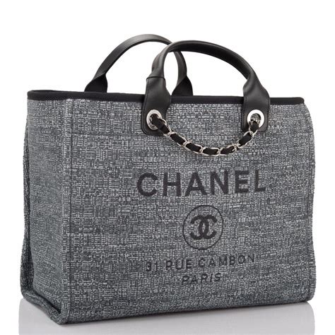 chanel deauville tote price in euro|Chanel deauville tote for sale.